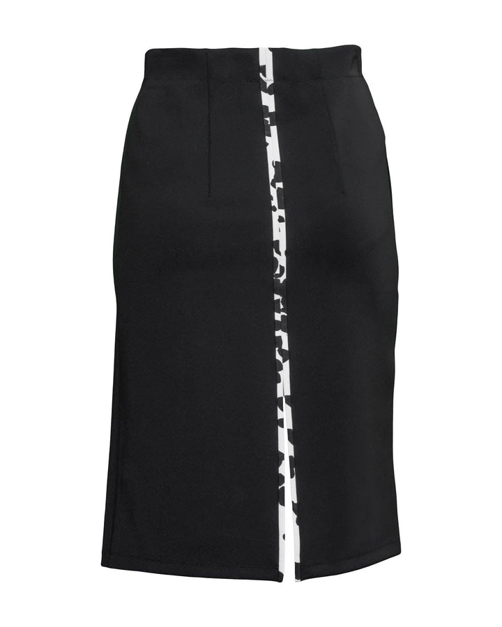 Shan - Trim Detail Pencil Skirt
