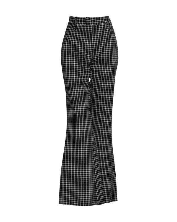 Smythe - Bootcut Pant Black Grid