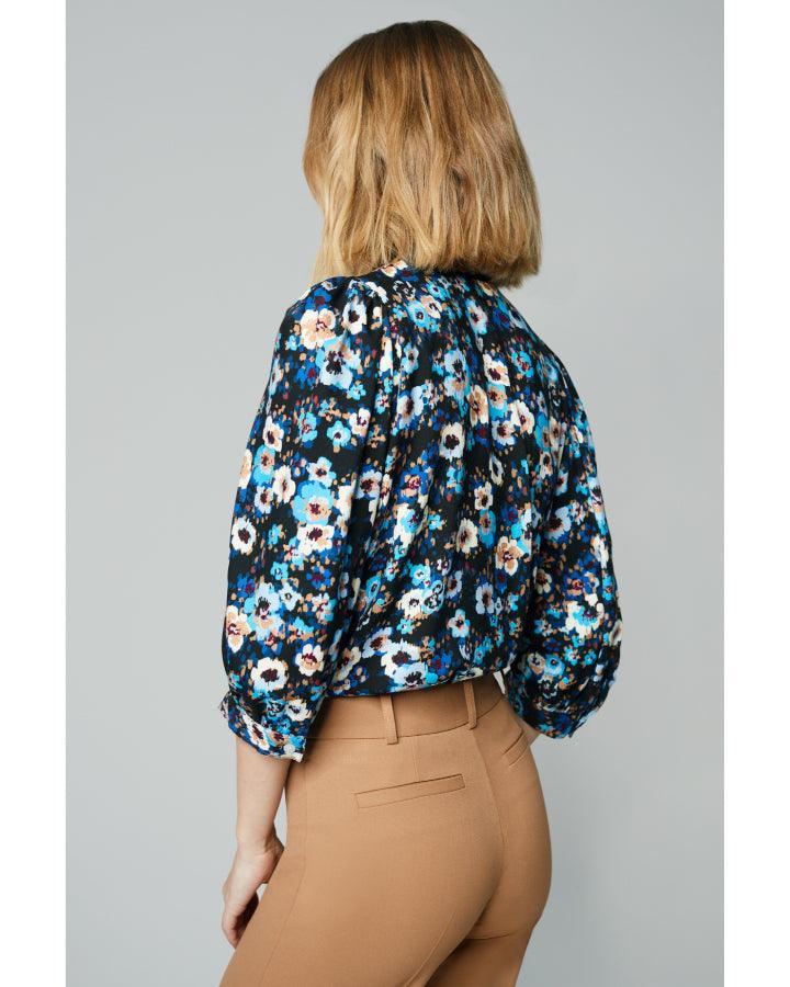 Smythe - Frontier Blue Floral Blouse