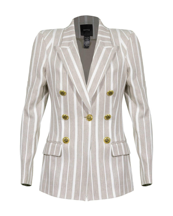 Smythe - Not A DB Pagoda Stripe Blazer