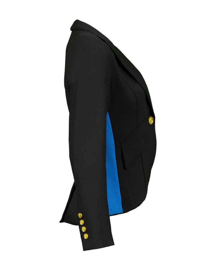 Smythe - One Button Tux Stripe Blazer