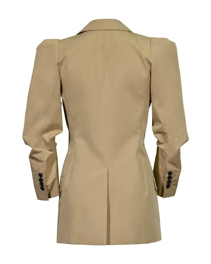 Smythe - Scrunch Sleeve Longline Blazer