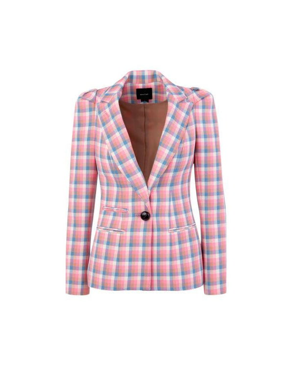 Smythe - Smythe Box Pleat Check Blazer