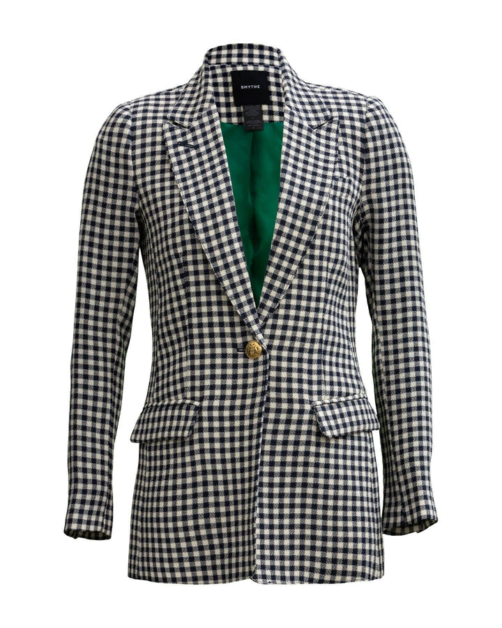 Smythe - Tailored Check Blazer