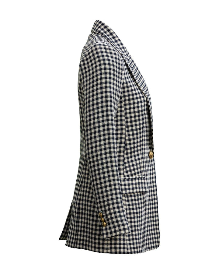Smythe - Tailored Check Blazer