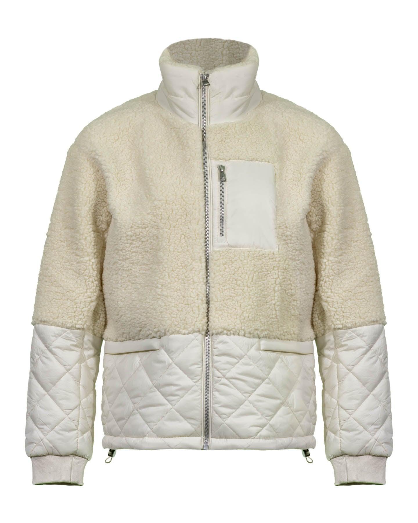 Soia & Kyo*YASMINE*シェルパジャケット Soia & Kyo Yasmine Mixed Media Jacket – BLU'S