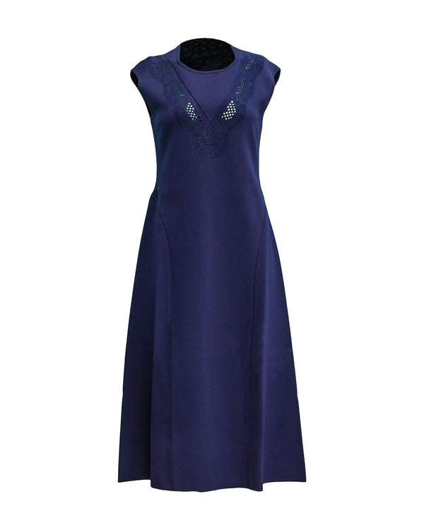 Strenesse - 3/4 Length Dress With Lace