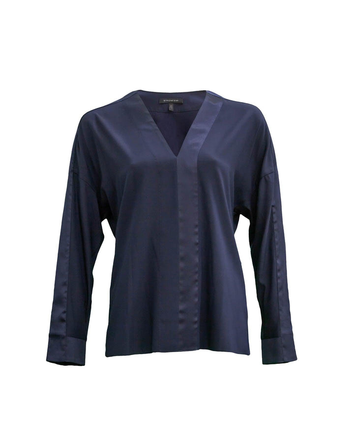Strenesse - Silk Blouse In Navy