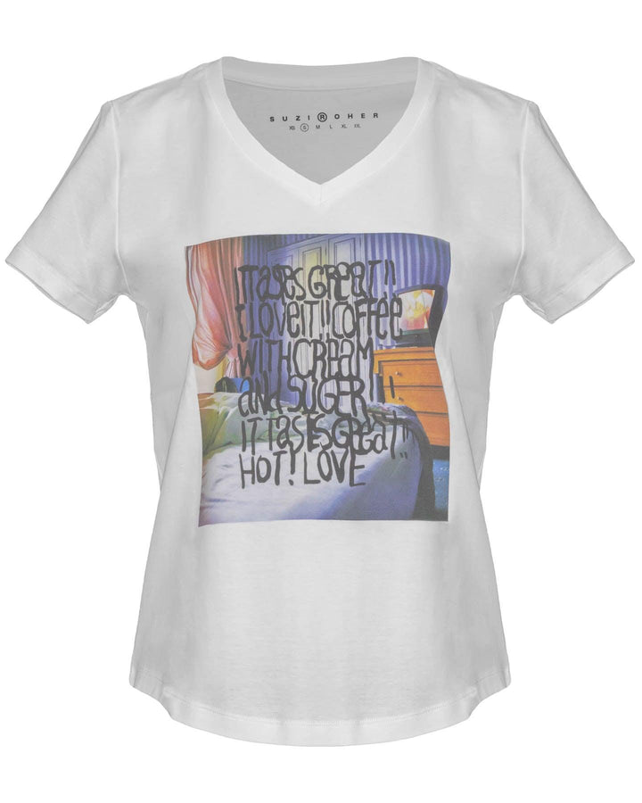 Suzi Roher - Coffee In Bed T-Shirt