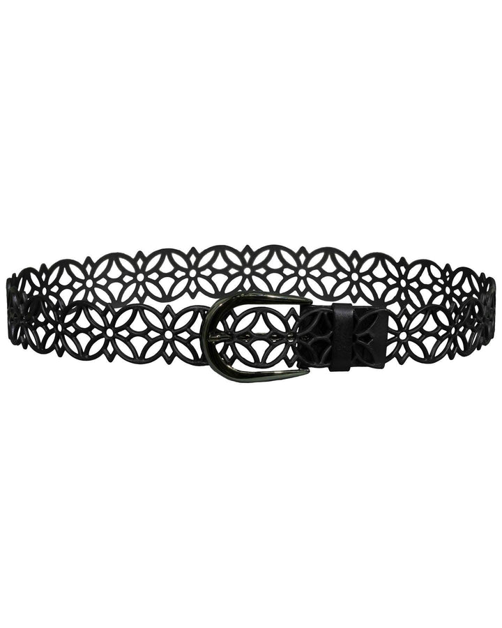 Suzi Roher - Leather Web Belt