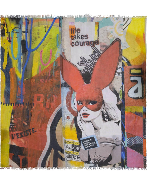 Suzi Roher - Life Takes Courage Scarf