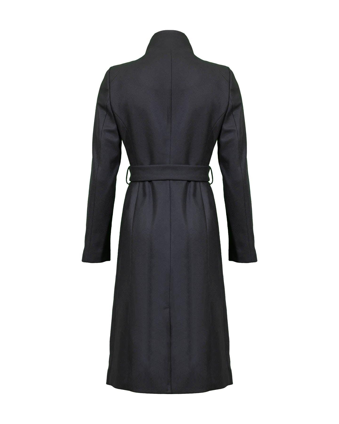 Rose Wool Wrap Coat – BLU'S