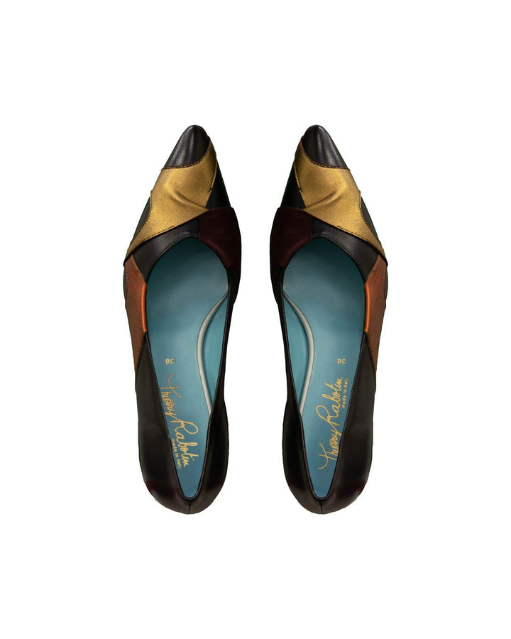 Thierry Rabotin - Ramola Handstitched Detail Pumps