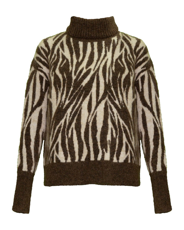 Tiger of Sweden - Paxi Print Turtleneck Pullover