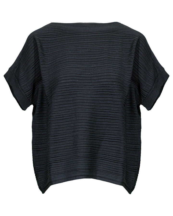 Tonet - Boxy Boat Neck Pullover