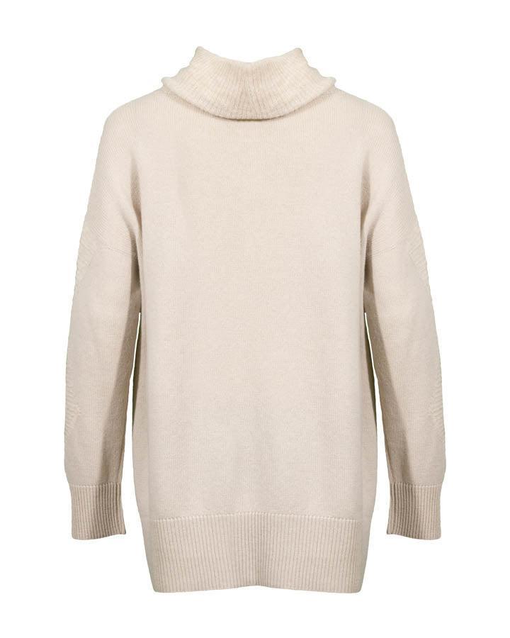Tonet - Diamond Pattern Knit Tunic