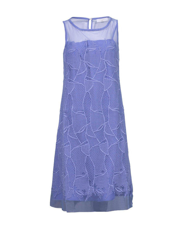 Tonet - Embroidered Mesh Dress