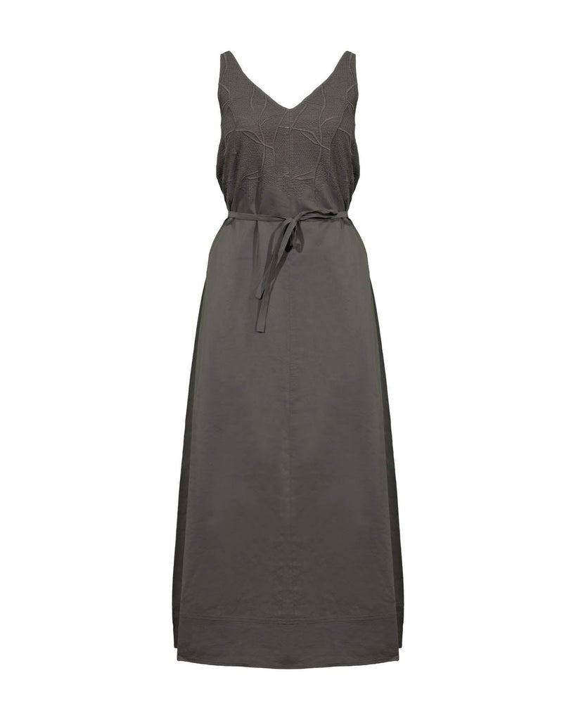 Tonet - Embroidered Sleeveless Maxi Dress
