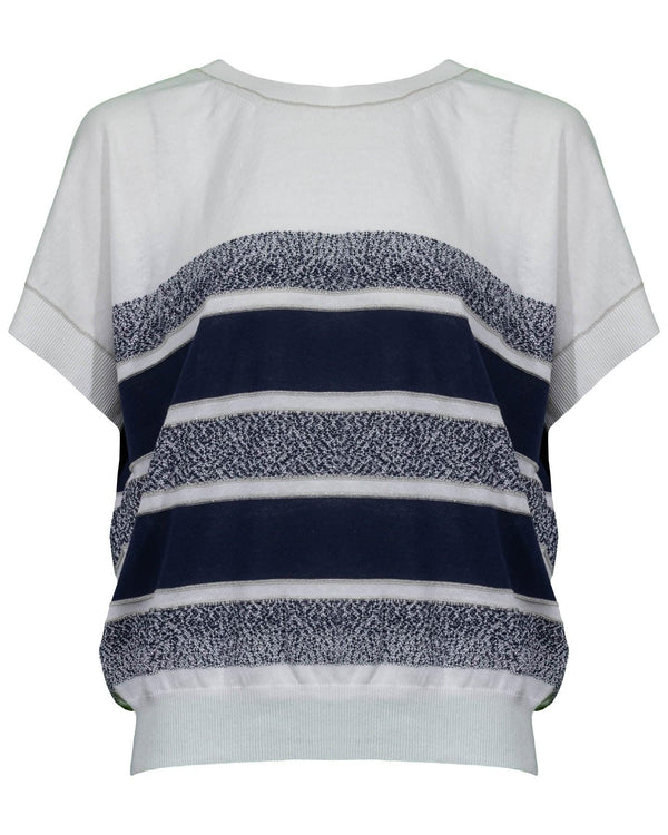 Tonet - Indigo Stripe Pullover