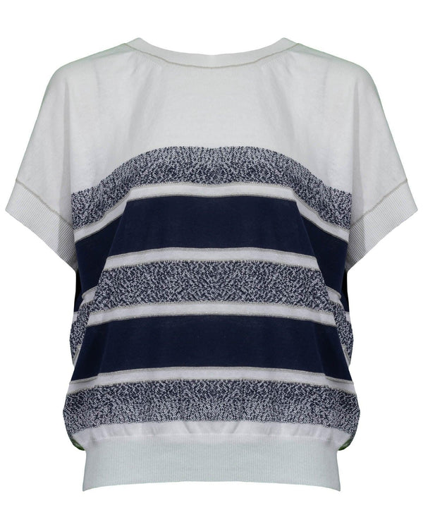 Tonet - Indigo Stripe Pullover