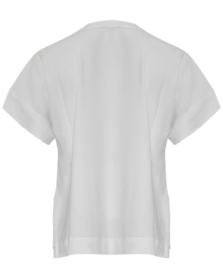 Tonet - Lace Trim Tee Shirt