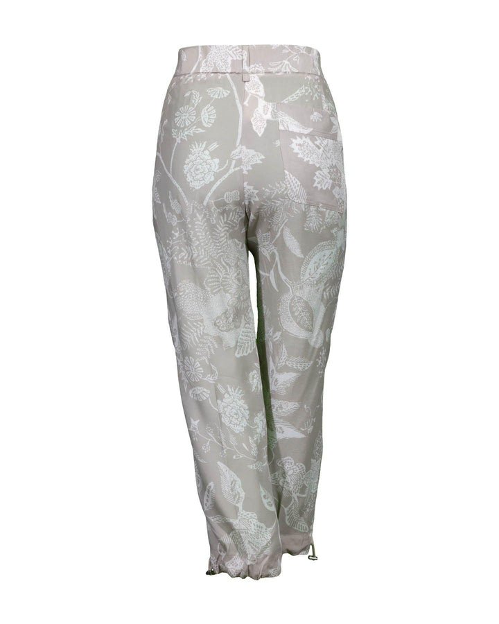 Tonet - Print Cropped Cargo Pants