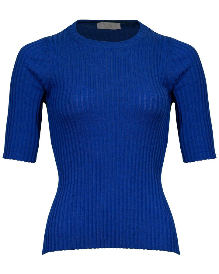 Tonet - Rib Merino Round Neck Pullover