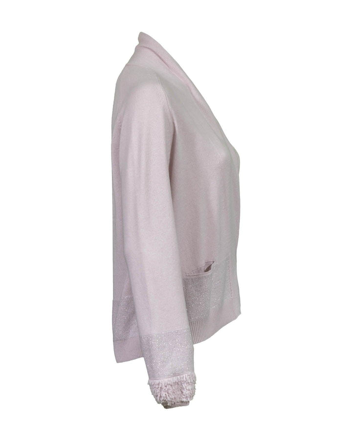 Tonet - Silk Knit Open Cardigan