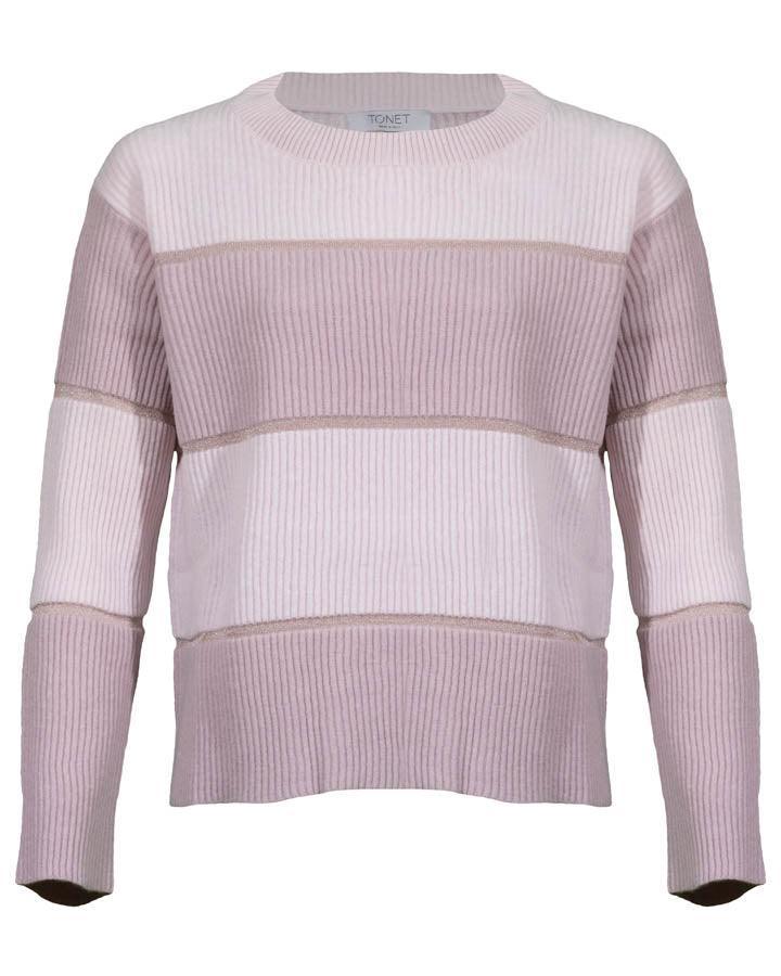 Tonet - Two Tone Knit Pullover
