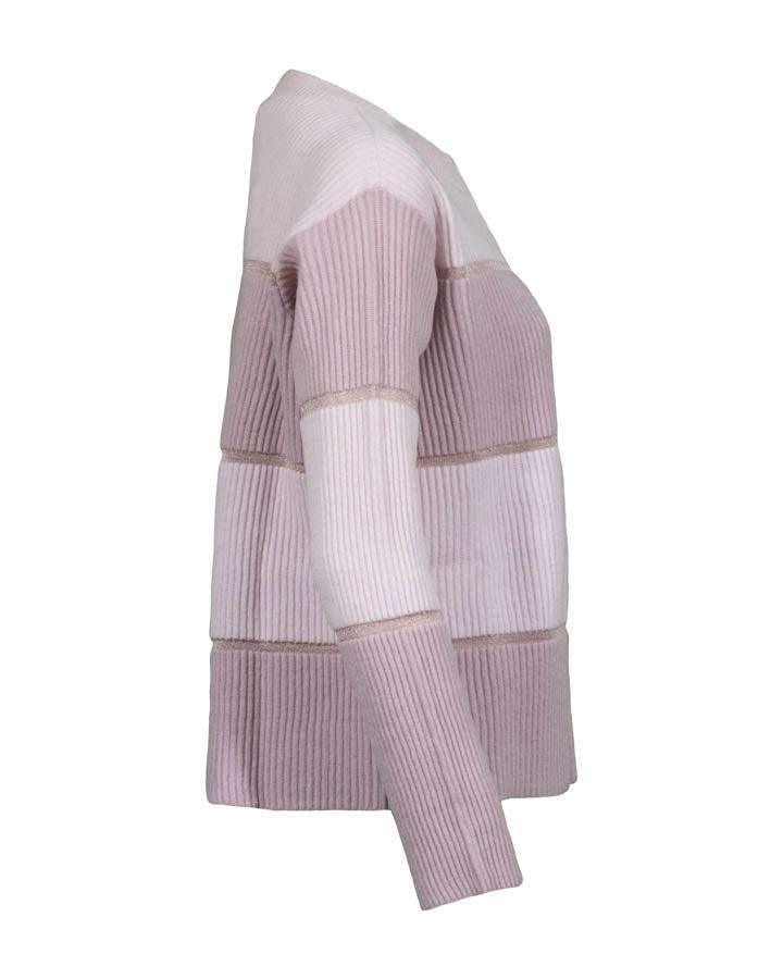 Tonet - Two Tone Knit Pullover