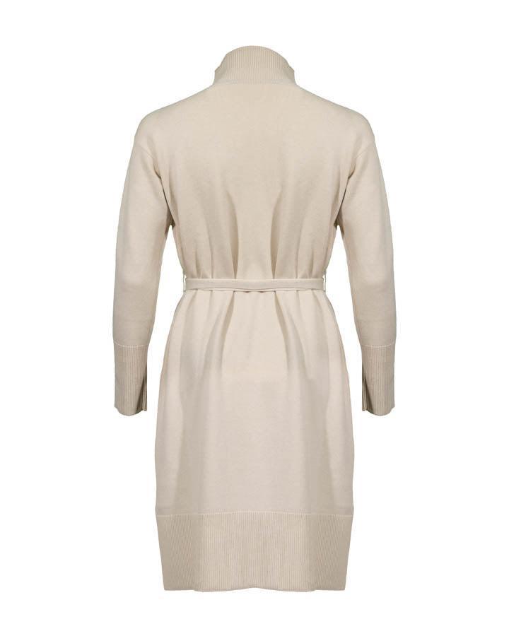 Tonet - Wool Blend Zip Neck Dress