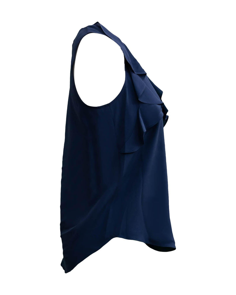 Twinset - Crepe Tank with Ruffles