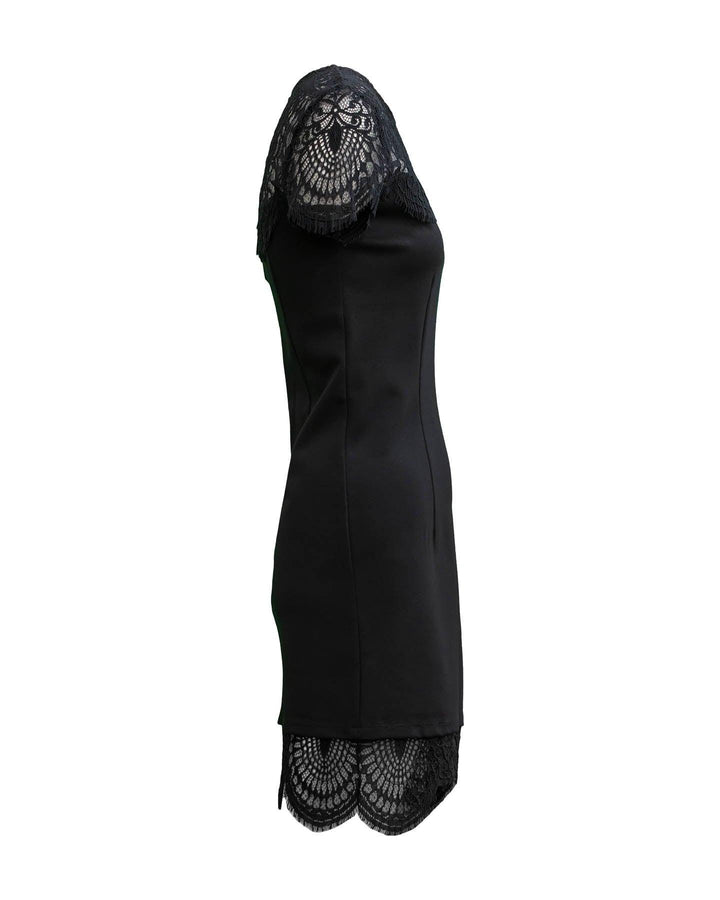 Twinset - Lace Sheath Scalloped Dress