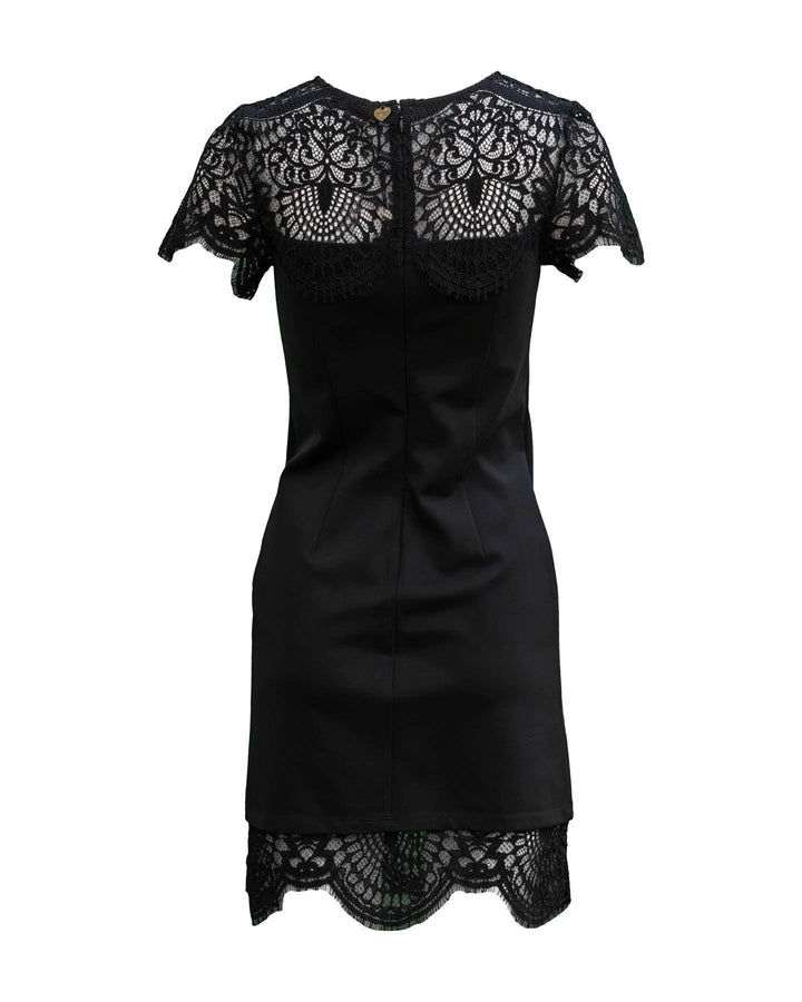 Twinset - Lace Sheath Scalloped Dress