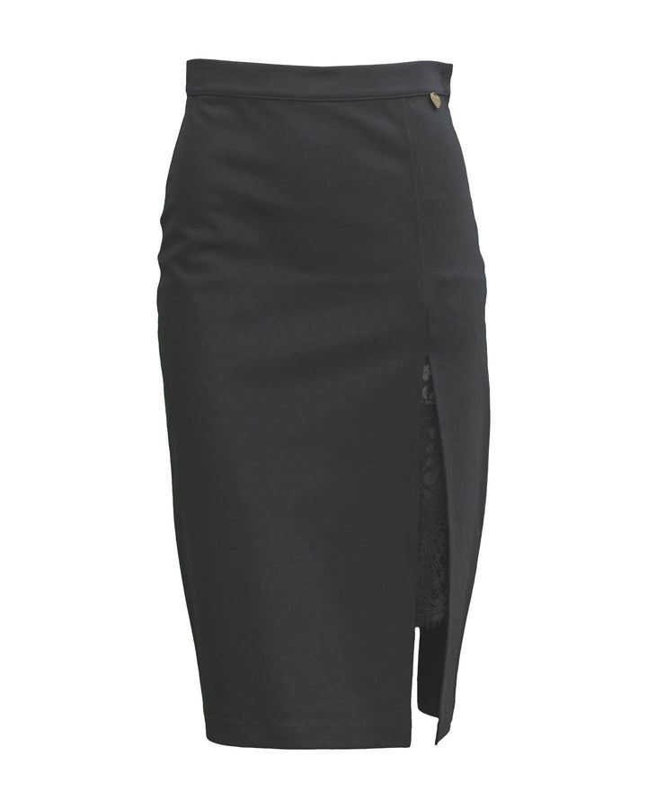 Twinset - Ponte Side Slit Skirt
