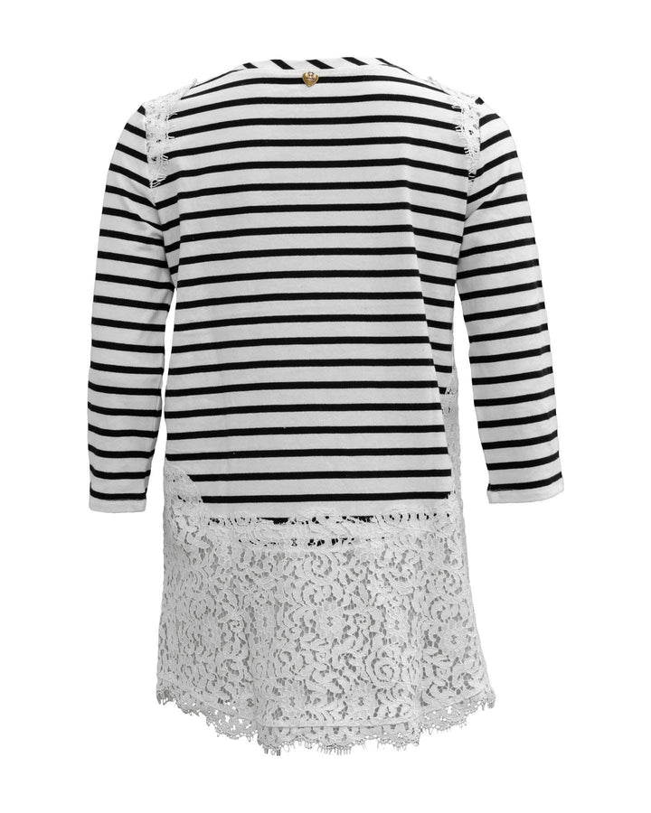 Twinset - Striped Maxi T-shirt