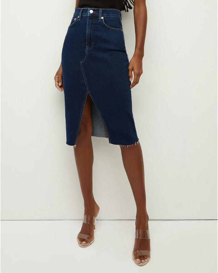 Veronica Beard - Breves Denim Midi Skirt
