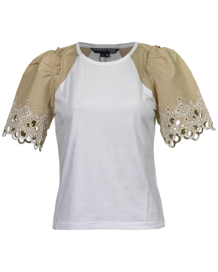 Veronica Beard - Briana Eyelet Tee