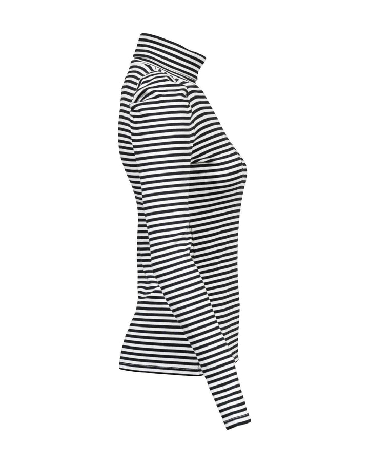 Veronica Beard - Cedar Fine Stripe Turtleneck