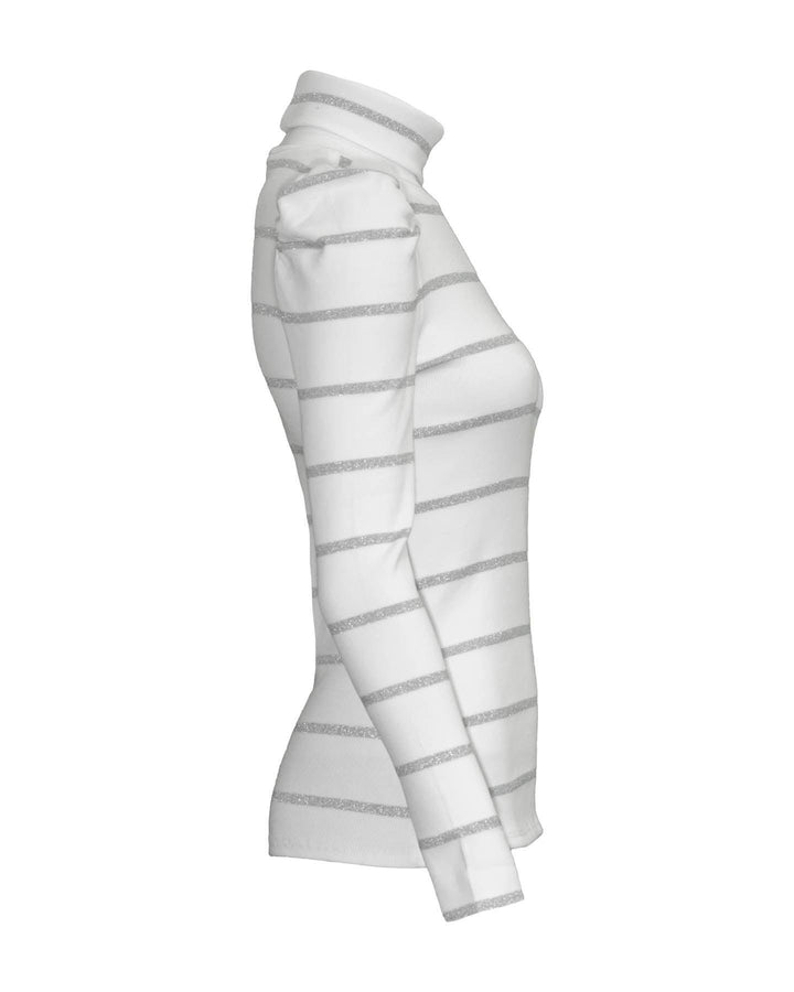 Veronica Beard - Cedar Turtleneck Pullover White