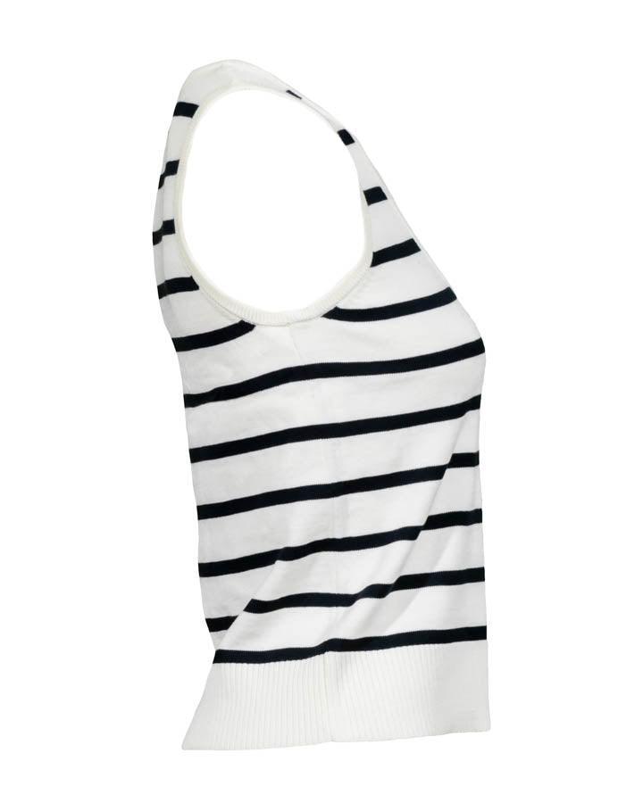 Veronica Beard - Conroe Stripe Tank Top