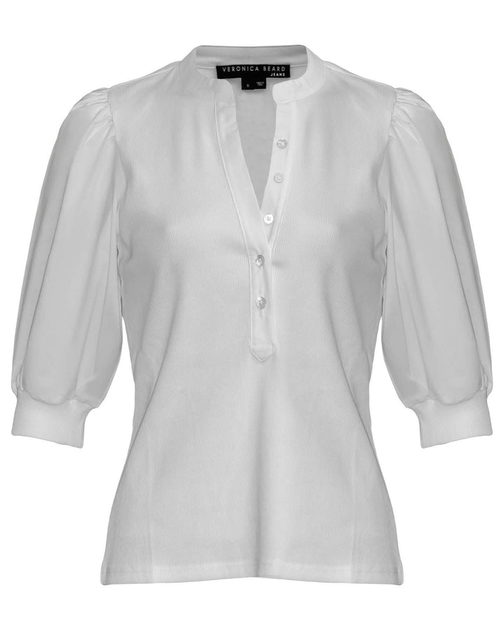 Veronica Beard - Coralee Puff Sleeve Top