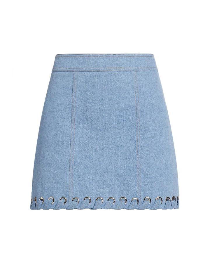 Veronica Beard - Davey Denim Mini Skirt