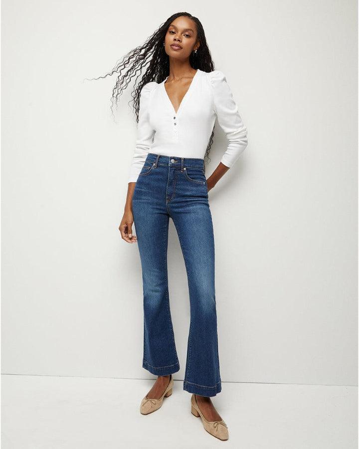 Veronica Beard - Dekalb Puff Sleeve Top
