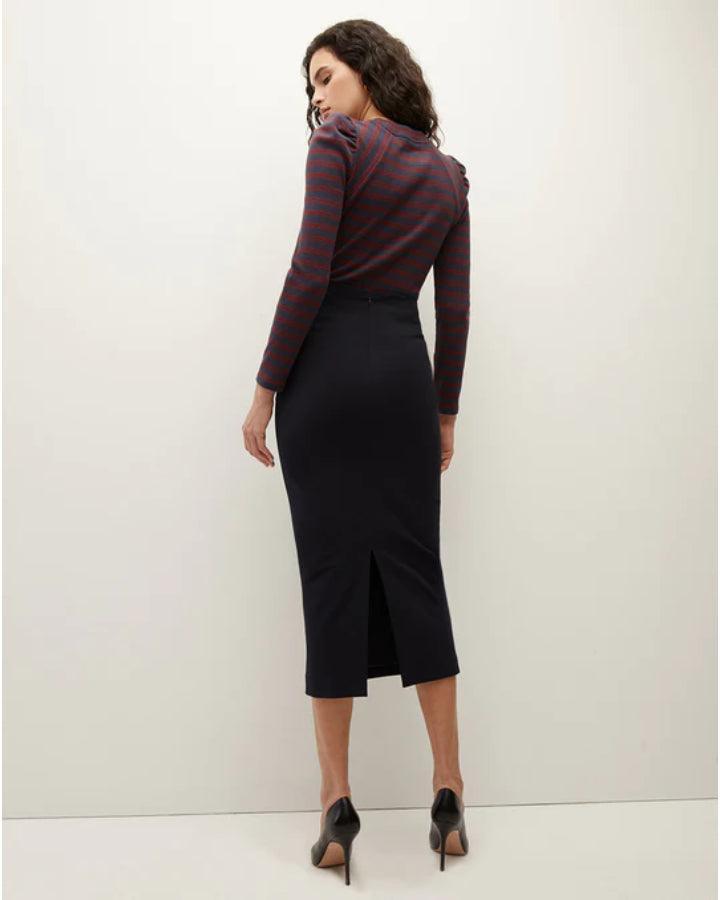Veronica Beard - Delano Navy Stripe Top
