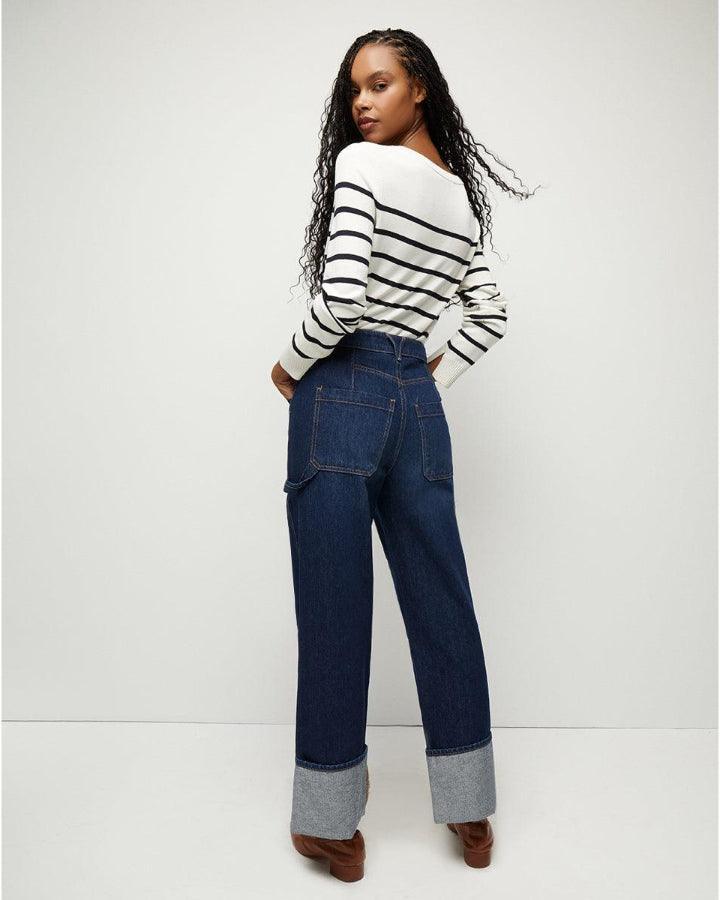 Veronica Beard - Dianora Striped Knit Top
