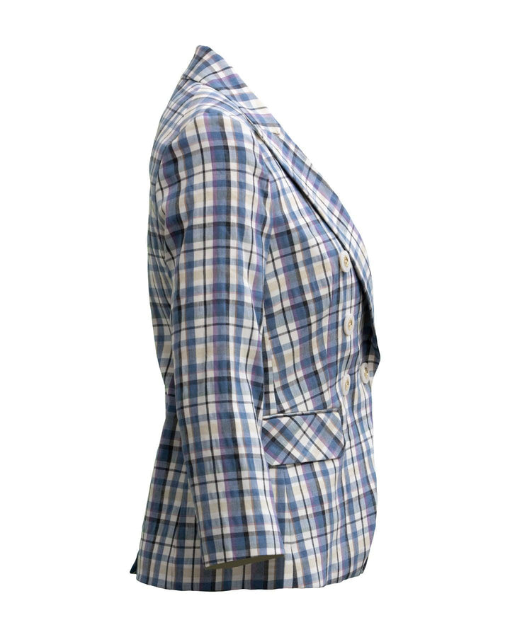 Veronica Beard - Empire Dickey Jacket in Blue Multi