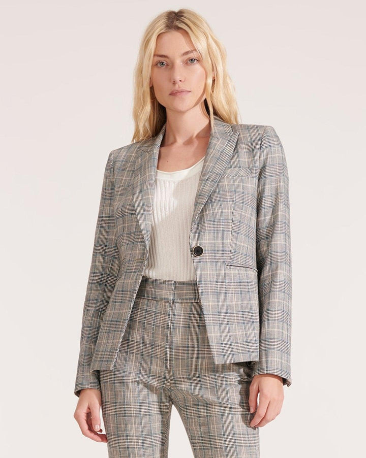 Veronica Beard - Gia Dickey Jacket in Blue Check