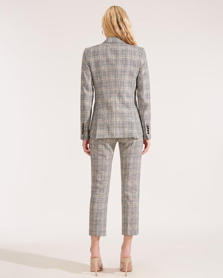 Veronica Beard - Gia Dickey Jacket in Blue Check