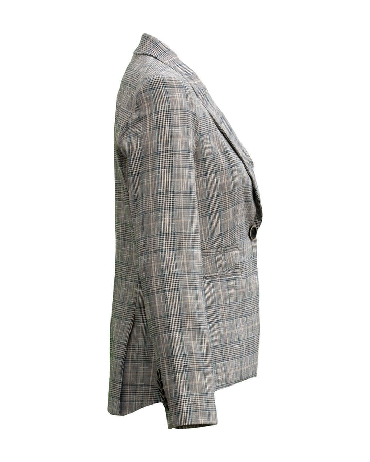 Veronica Beard - Gia Dickey Jacket in Blue Check
